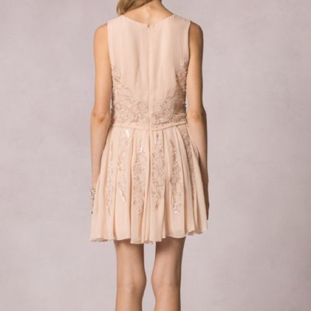 Jenny Yoo Collection Blaire Hand Embroidered/Embellished Dress in Blush … - Picture 5 of 16